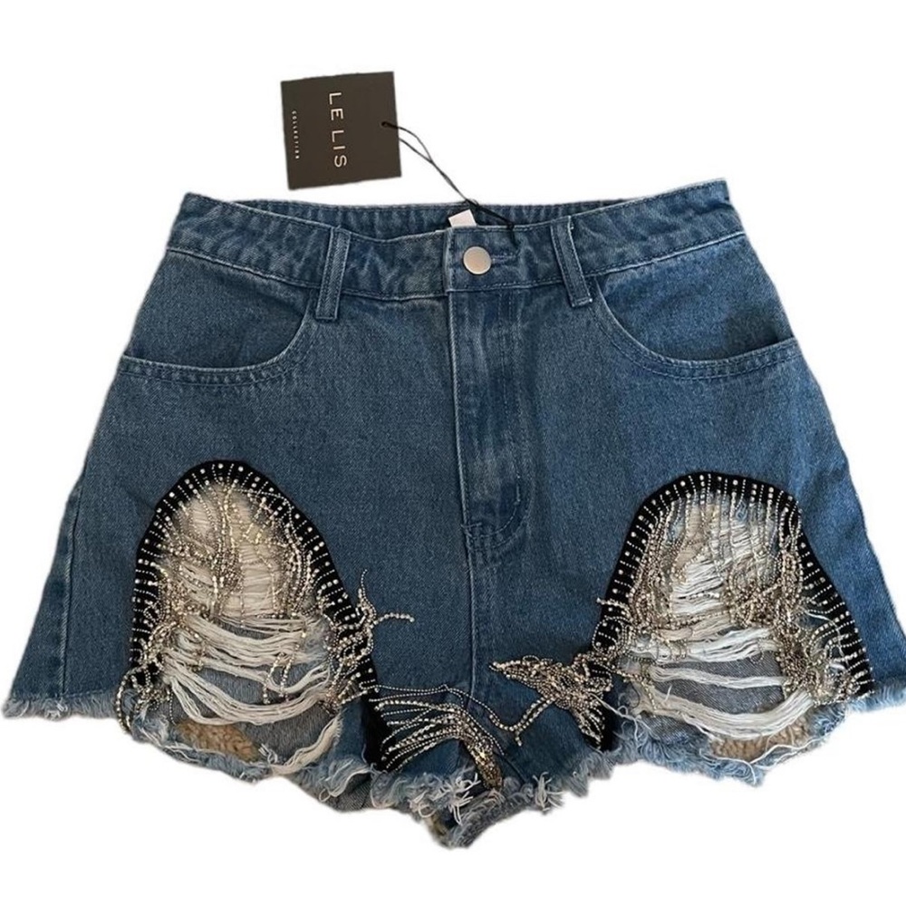NWT DOLLY PARTON JEAN SHORTS👖